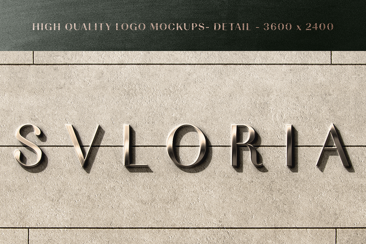 10 Deluxe Front Logo Mockups - V4, an Advertising Mockup by Asylab (Photo 3 of 16)