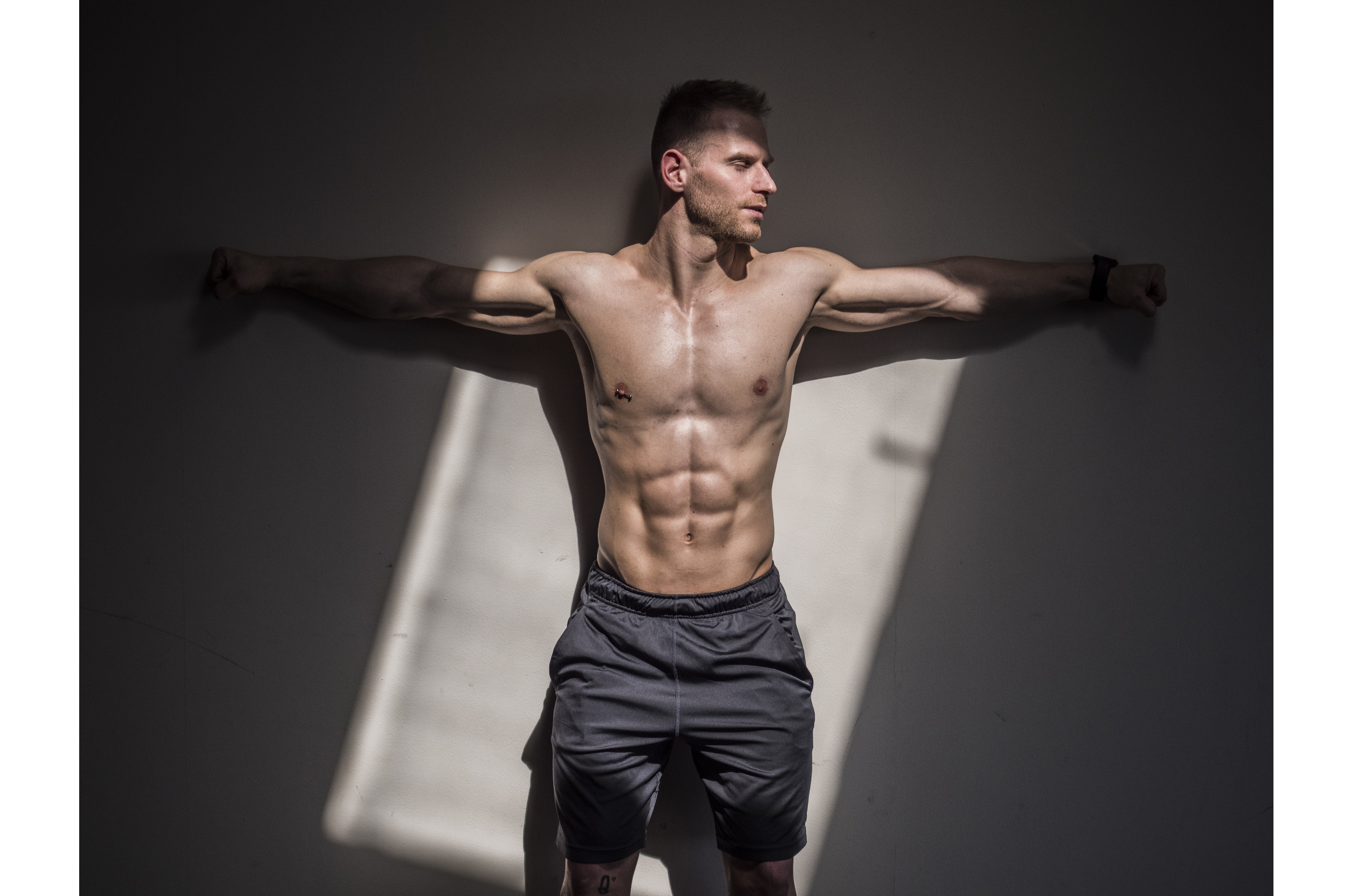 Handsome shirtless muscular man, a Person Photo by ArtOfPhotos photo store