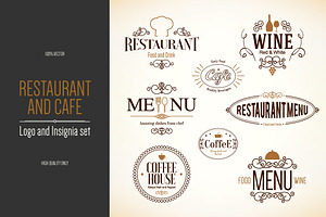 6 Food and Drinks logos