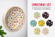 BIG SALE! Christmas patterns bundle, a Pattern Graphic by SunnyWS (Thumbnail 9 of 10)
