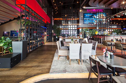 Cafe  restaurant featuring interior, architecture, and architectural