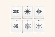 Winter Snowflake Vector Illustration, an Illustration by Emma Webb Studio (Thumbnail 5 of 5)