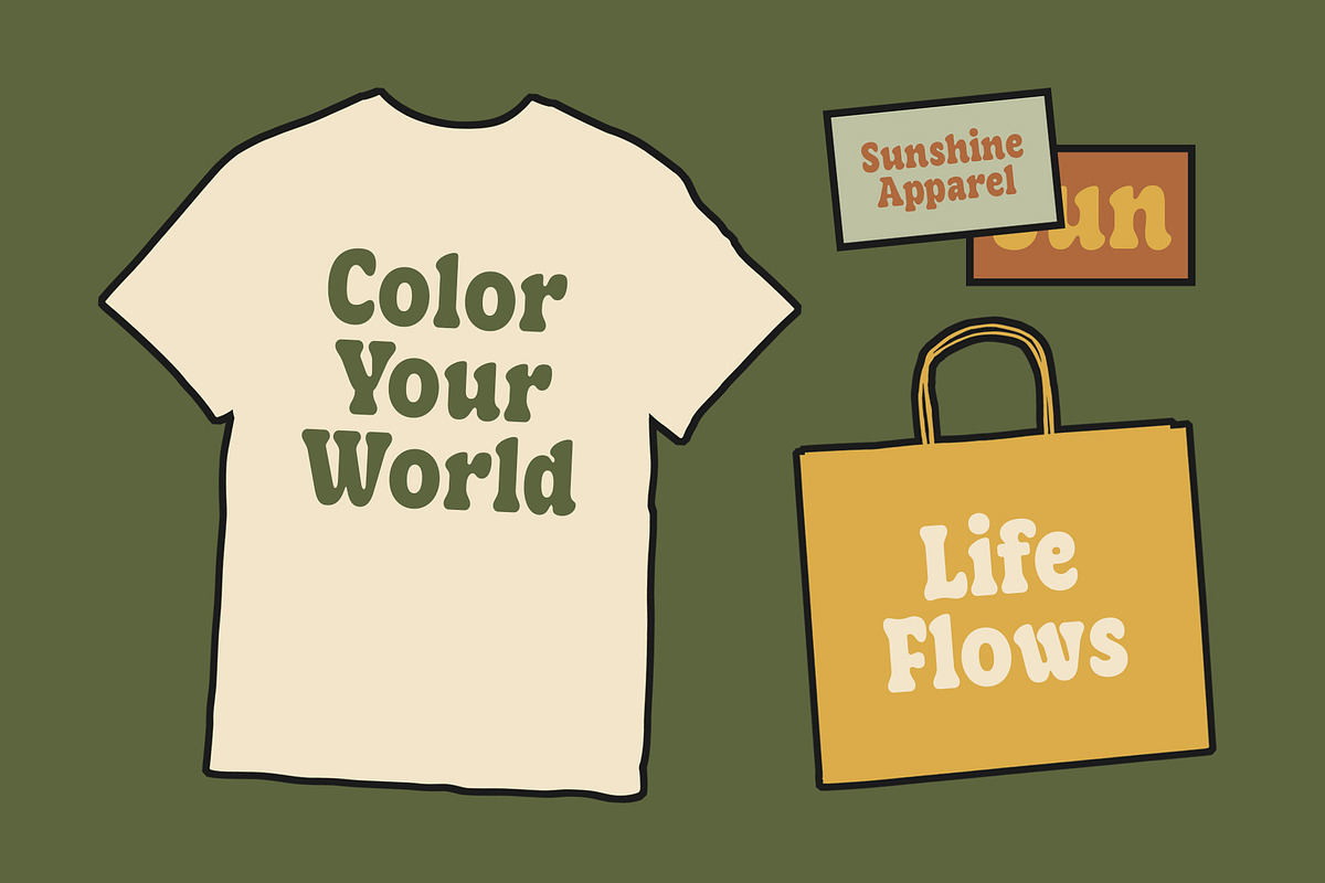 CS Mondy – Retro Font, a Serif Font by Craft Supply Co. (Photo 4 of 8)