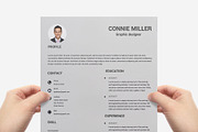 Resume Template and Cover Letter, a Resume Template by designvillage (Thumbnail 6 of 13)