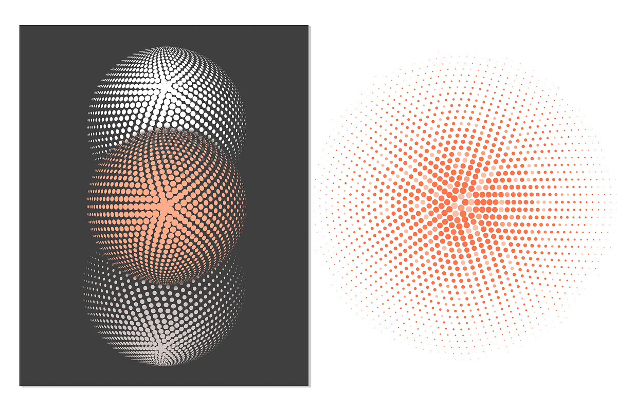 Radial halftone gradients for iPad, a Brush Add-On by Mona Ahmed (Photo 21 of 22)