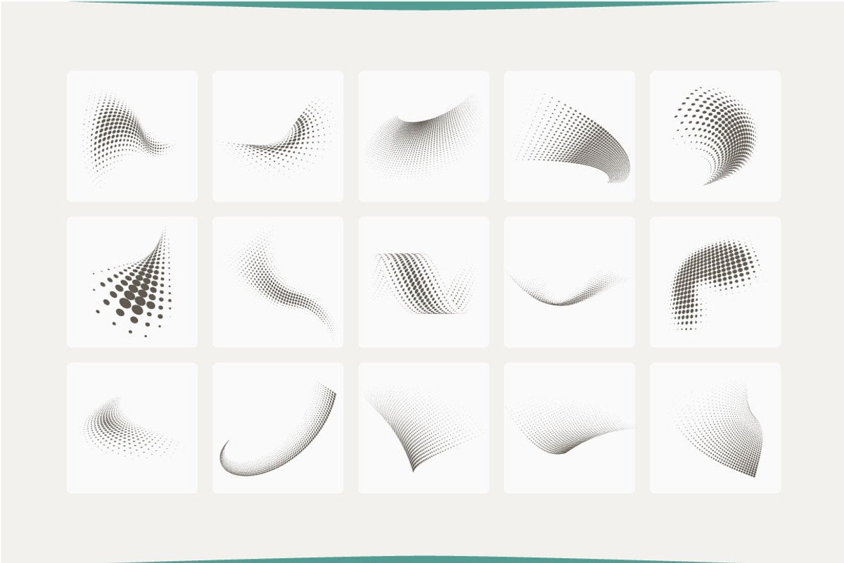 30 vector halftone set, an Object Graphic by Ruliz (Photo 3 of 3)