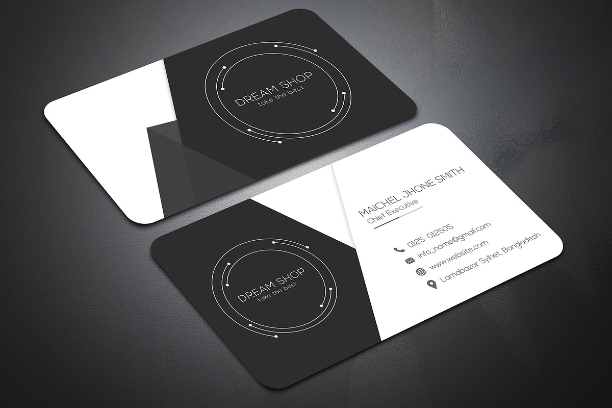 60 Business Cards Bundle, a Business Card Template by Helal Shop (Photo 57 of 60)