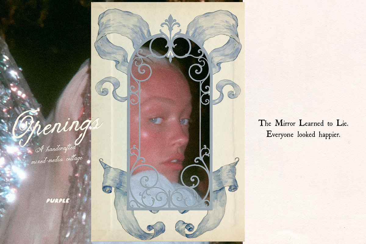 Openings: Vintage Paper Collage Kit, an Object Graphic by Purple (Photo 6 of 11)