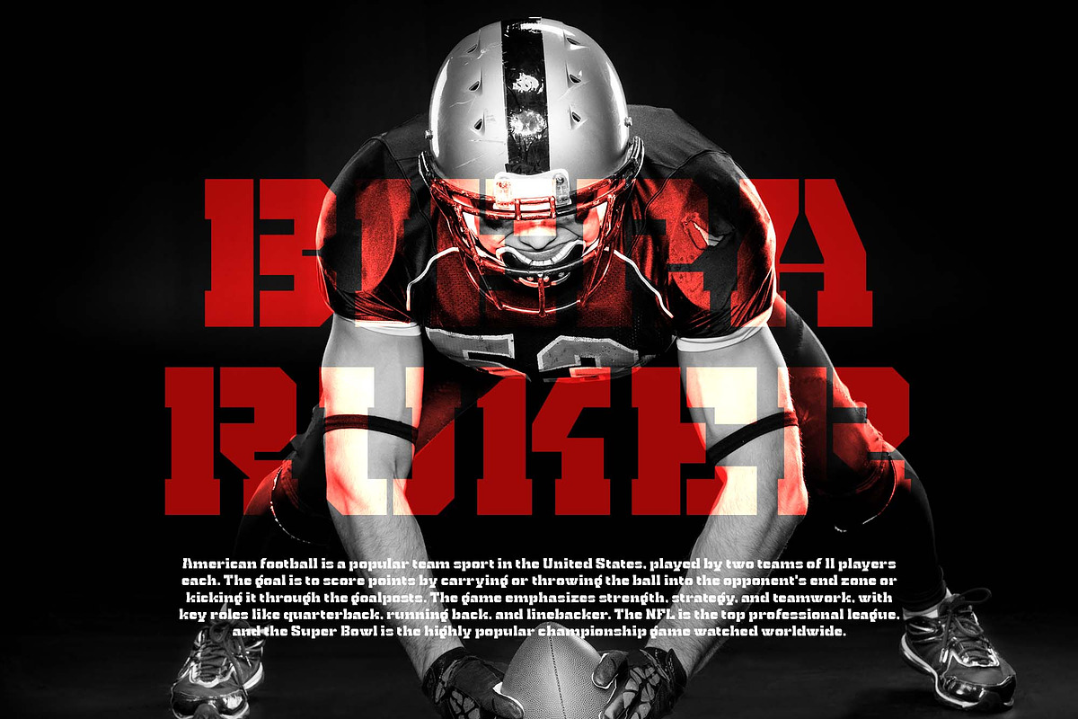 ROKTONE, a Slab Serif Font by Ardyanatypes (Photo 4 of 12)