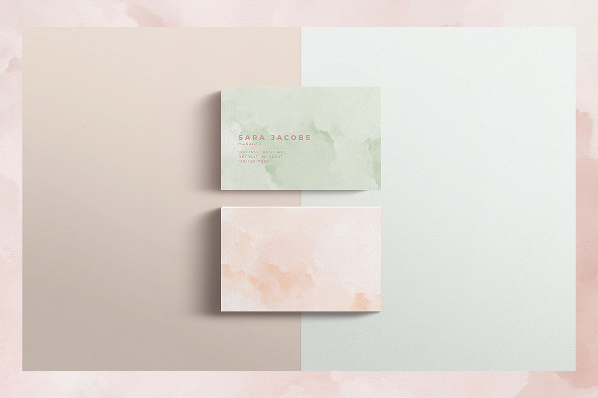 Set of Abstract Backgrounds, a Texture Graphic by Basia Stryjecka (Photo 13 of 14)