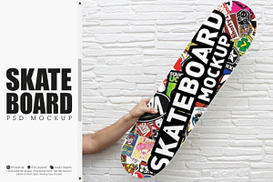 Skateboard Mockup 43