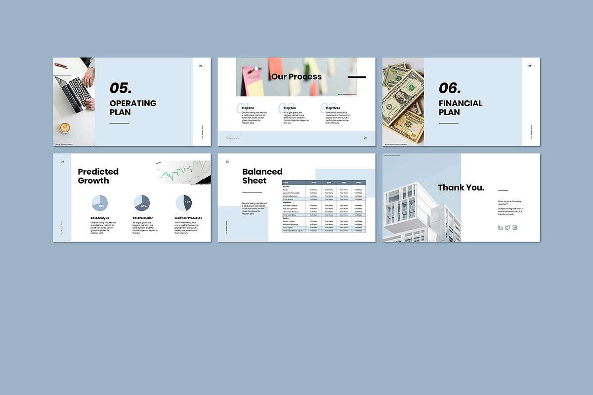 Investment Business Plan, a Presentation Template by Revoltan Studios (Photo 9 of 9)