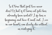 Yesterday | Script Font, a Handwritten Font by Scratchones (Thumbnail 6 of 9)