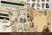 Coffee & Book Lover's Journal Kit, an Object Graphic by Traveling Designer (Thumbnail 4 of 5)