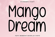Manggo Dream, a Script Font by InermediaSTUDIO (Thumbnail 1 of 8)
