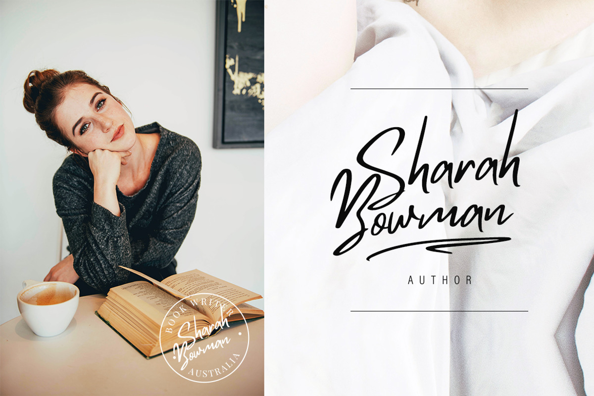 Mistrully Brush Business Font preview 2