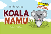 Koala Namu, a Font by Fachranheit Studio (Thumbnail 1 of 10)