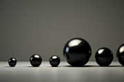 41 Black spheres illustrations, an Object Illustration by Handmadefont (Thumbnail 23 of 41)