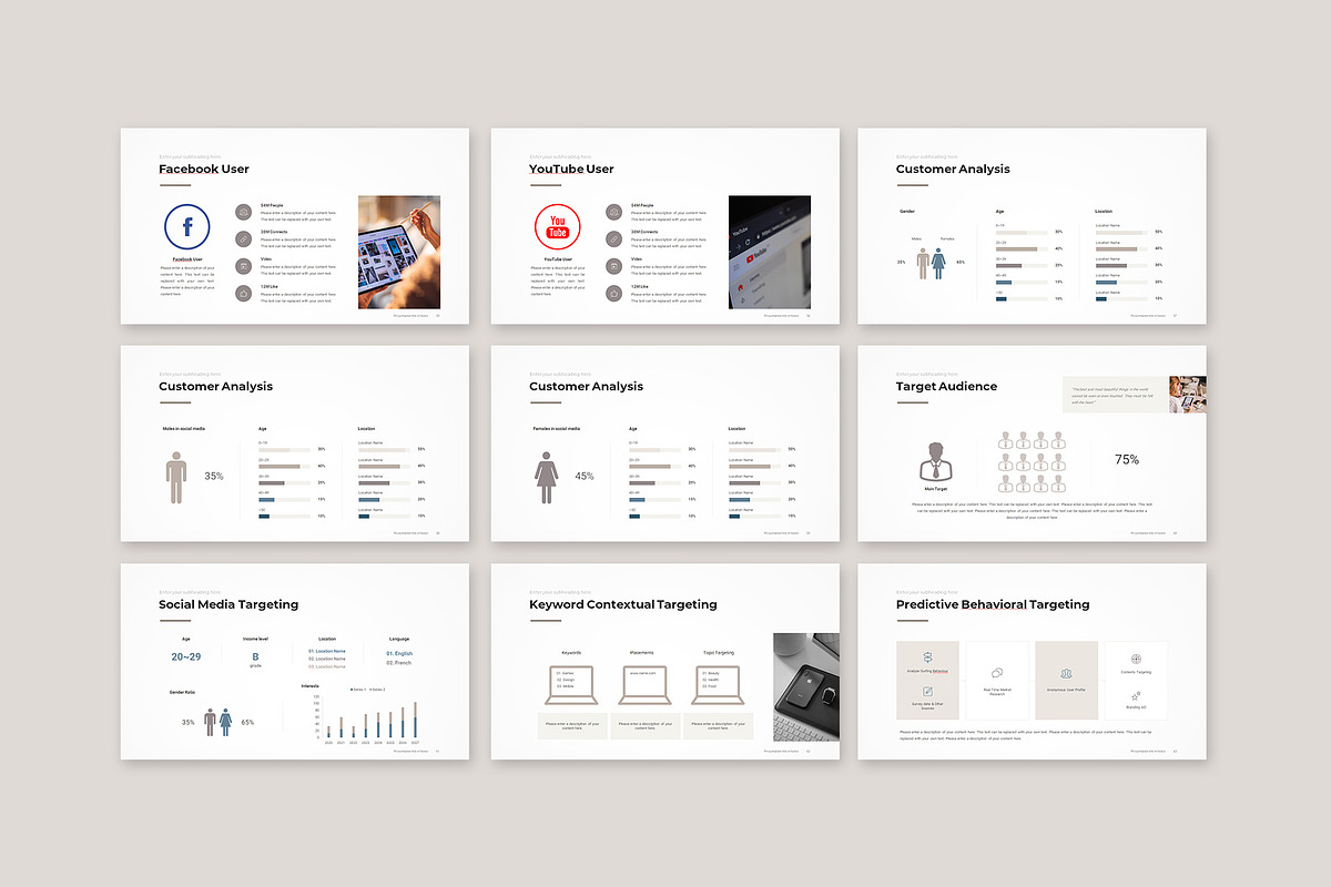 Social Media Marketing PowerPoint, a Presentation Template by CreativityForest (Photo 10 of 16)