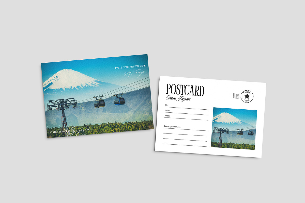 Postcard Mockup, an Advertising Mockup by AnasStudio (Photo 13 of 13)