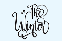 The Winter | Script Font