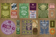 Covers Art Nouveau - sets, a Decorative Illustration by Stanislav Kharchevskyi (Thumbnail 1 of 2)