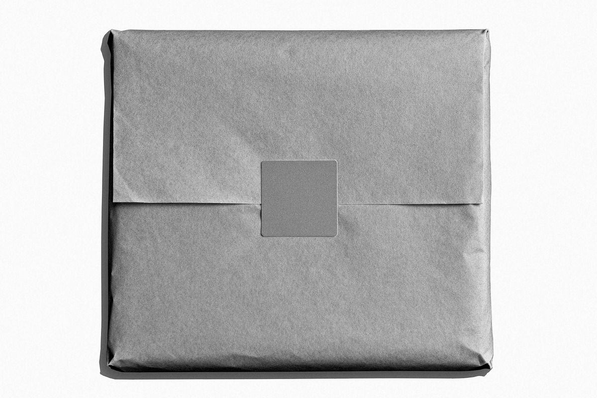Gift Wrapping Package Mockup, a Packaging Mockup by Design Squad (Photo 2 of 4)