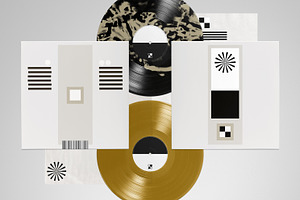 Vinyl Mockup Pack