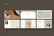 Muse PowerPoint Template, a Presentation Template by Simple P. (Thumbnail 3 of 12)