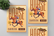 Horse Race Flyer, a Flyer Template by Annora Studio (Thumbnail 5 of 5)