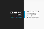 Simple Business Card, a Business Card Template by DesignGhar (Thumbnail 5 of 7)