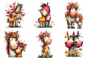 Whimsical Mother's Day Horse Clipart, an Illustration by Daily.Designs (Thumbnail 4 of 7)