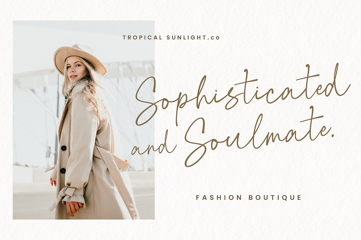 Rosegold House - Modern Font Duo, a Serif Font by TropicalSunlightCo. (Photo 5 of 13)