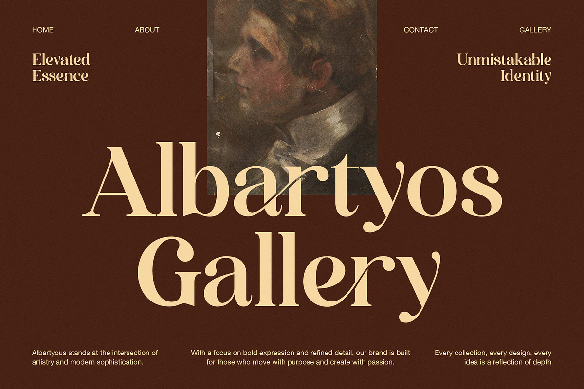 Gareng Elegant Serif Font, a Serif Font by Elegant Font (Photo 3 of 8)
