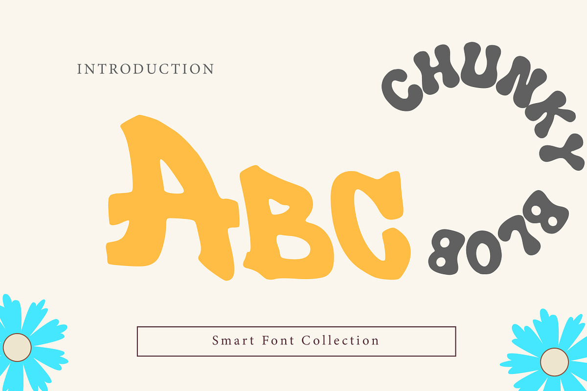 Chunky blob, a Slab Serif Font by Wow Magic (Photo 2 of 3)