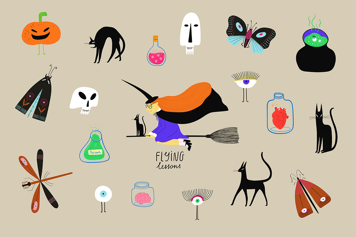Halloween Spooky Stories, an Object Graphic by Annakniaz (Photo 9 of 13)