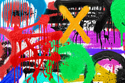 35 Spray Paint Texture Overlays, an Object Graphic by smishura (Thumbnail 6 of 6)