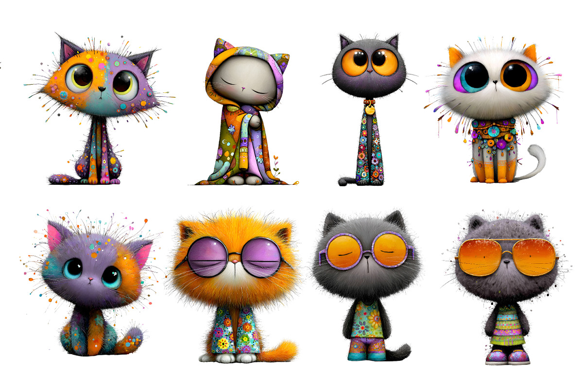 Whasicimal cat clipart, an Illustration by Designworld (Photo 3 of 5)