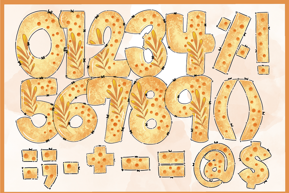 Cute Animals-PNG fonts, a Symbol Font by It me digital art (Photo 3 of 5)