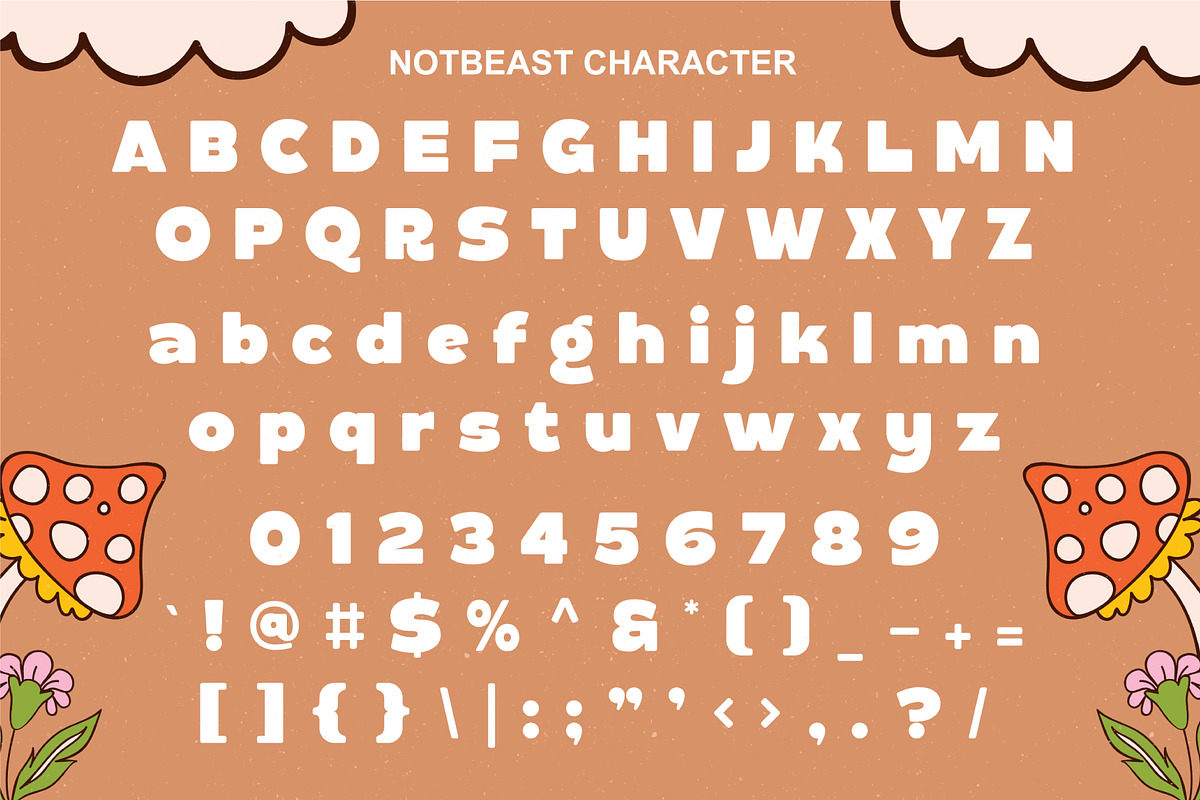 Not Beast - Vintage Bold Font, a Sans Serif Font by Salamahtype (Photo 8 of 8)