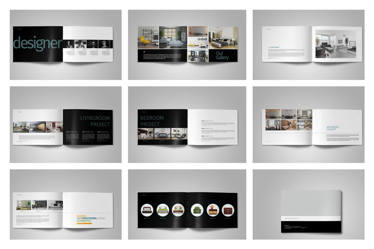 Interior Brochure Bundle, a Brochure Template by adekfotografia (Photo 22 of 25)