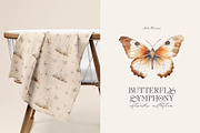 Butterfly Symphony Watercolor, an Object Graphic by Julia Dreams (Thumbnail 5 of 7)