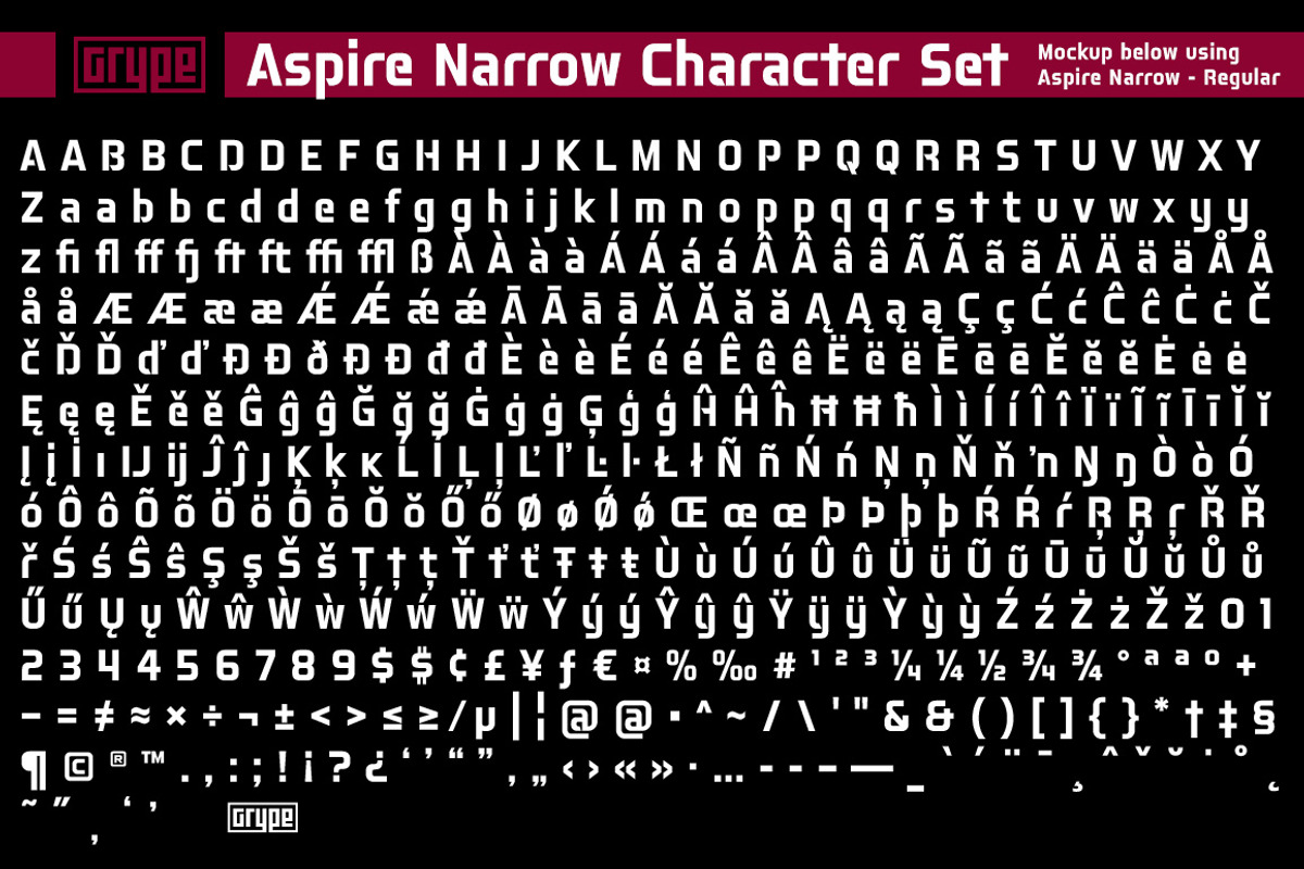 Aspire Narrow Family preview 6