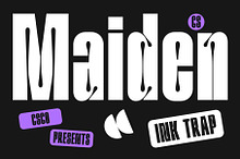 CS Maiden – Inktrap Font
