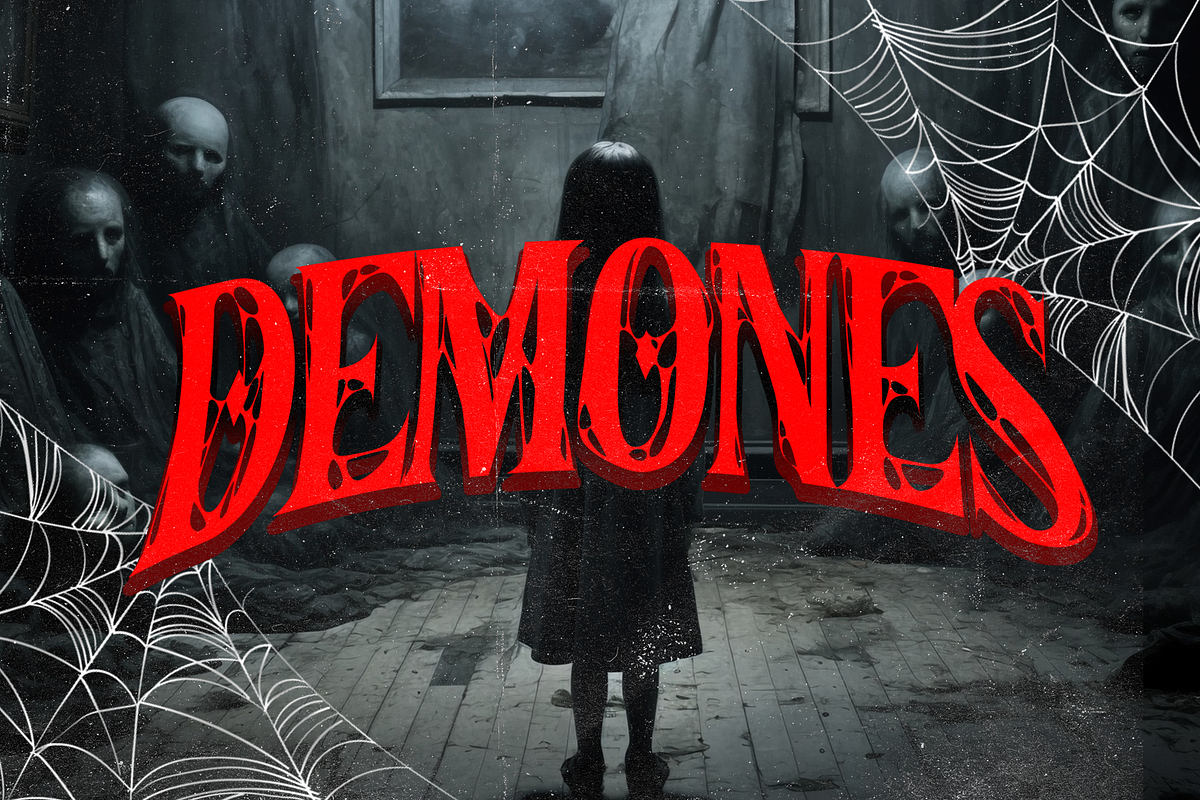 Revenge Squad Metal Horror Font, a Blackletter Font by dansdesign (Photo 2 of 8)