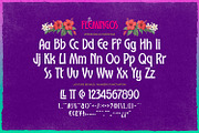 The Flemingos - Tropical Summer Font, a Sans Serif Font by ikiiko (Thumbnail 6 of 7)