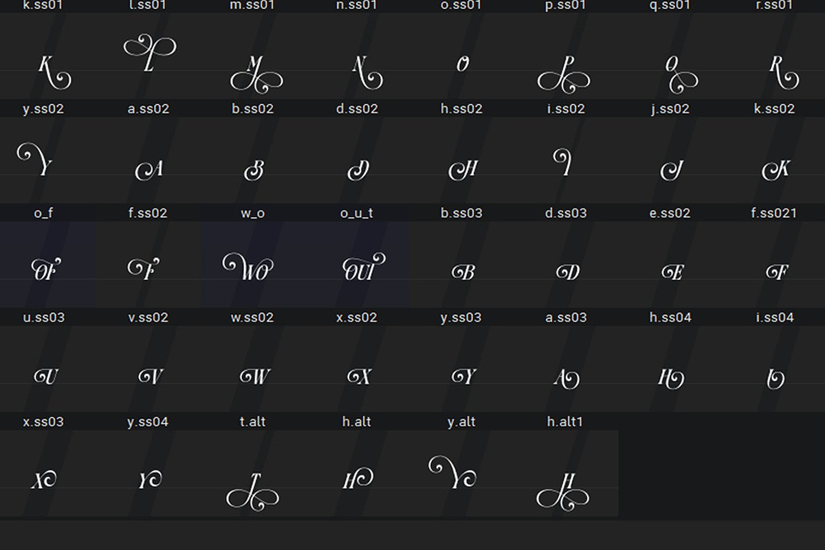 Clarify - Elegant Script Serif, a Script Font by Luna Shop (Photo 5 of 8)