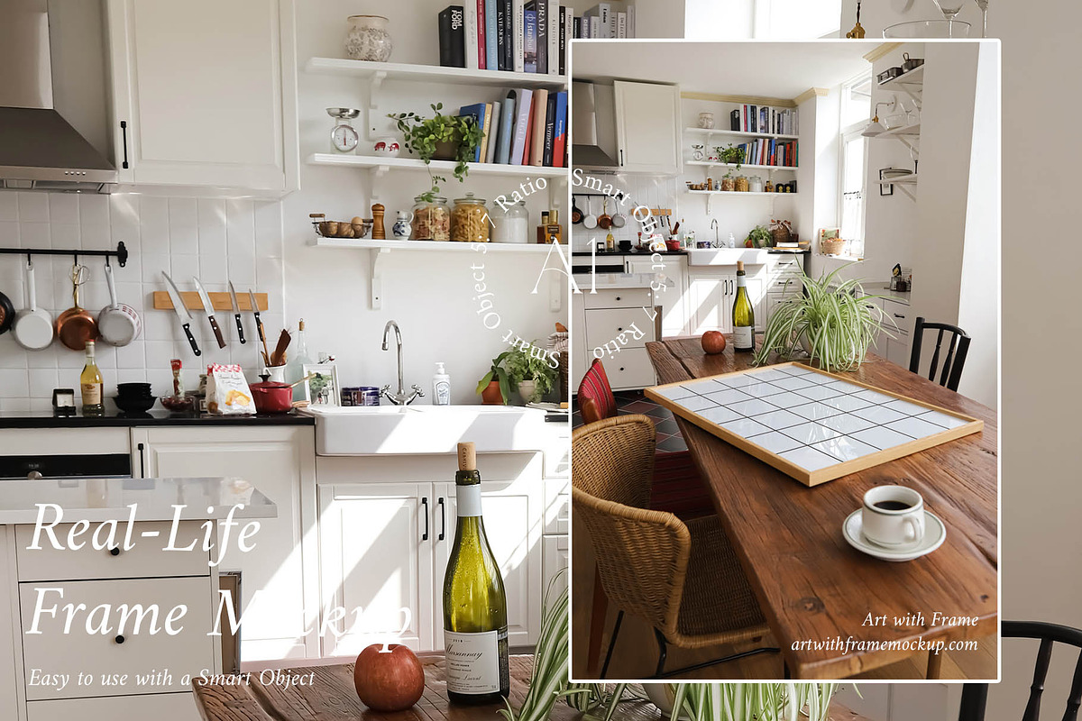 Frame Mockup - Paris Apartment 1, a Product Mockup by ArtwithFrame (Photo 4 of 12)