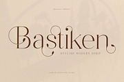 Bastiken Stylish Modern Serif, a Serif Font by Storytype Studio (Thumbnail 1 of 15)