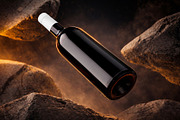 Wine Bottle Mockup, a Packaging Mockup by Country4k (Thumbnail 3 of 3)
